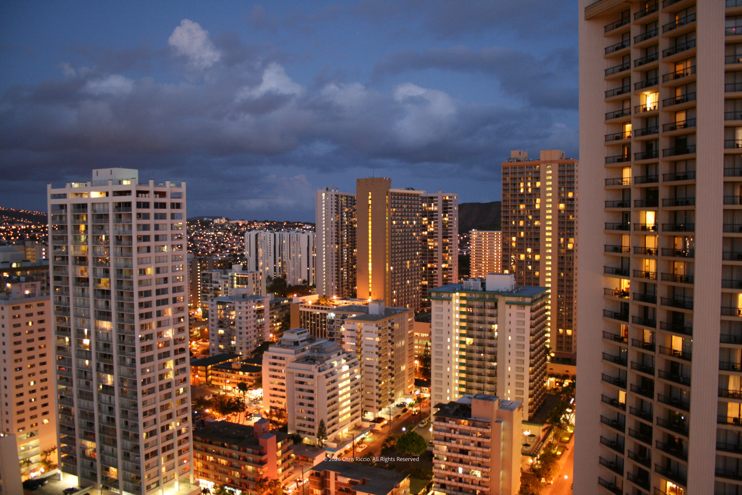 Waikiki at Dusk